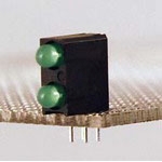 DIALIGHT 553-0711-106 LED Bi-Level Uni-Color Green/Red 565nm/635nm 4-Pin