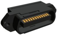 553598-1 TE Connectivity Connector 24 Terminal 1 Port - Image 2