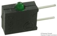 555-2301F Dialight Green LED 2.4V 20mA 2-Pin - Image 2