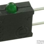 555-2301F Dialight Green LED 2.4V 20mA 2-Pin