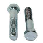 Hardware 600104-0250 Steel Hex Head Bolt 10-32 Thread 1/4" Length