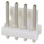 640445-4 AMP Connector Header 4 position