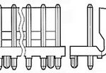 AMP 644611-8 Housing Connectors and Headers 8 POS 3.96mm