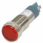 656-3103-304F Dialight Red LED Indicator 12V 18mA Quick Connect