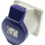 430306 Walther Power Entry Connector 32A 230V Panel Mount