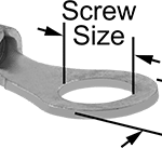 7113K97 Noninsulated Ring Terminal 22-18AWG Trusted Distributor 7113K97 Noninsulated Ring Terminal 22-18AWG