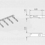 7116-4416-02 Yazaki Crimp Terminal 0.64mm