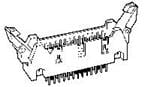 71918-234LF Amphenol FCi Connector Ejector Header 34 POS 2.54mm