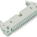Berg 71922-106 Right Angle Ejector Connector Header 6 Position