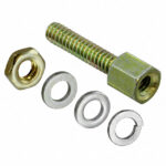 7244 Keystone Electronics  Jackscrew Socket 4-40 Socket, 4-40 Screw