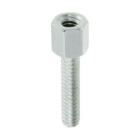 7256 Keystone Electronics  Jackscrew Socket 4-40 Socket, 4-40 Screw