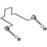 QUALTEK 730-00/05 Retaining Clip Kit; Term Strip; 1.4 in.; 1.8 in