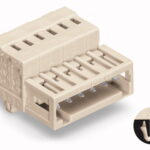 734-316/019-000 Wago Connector with snap-in mounting foot; 16-pole