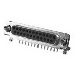 AMP/TYCO 747846-6 CONNECTOR D-SUB RCPT R/A 25POS 30GOLD