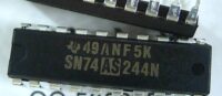 Texas Instruments SN74AS244N IC Octal Buffers And Line Drivers With 3-State Outputs DIP-20 - Image 2