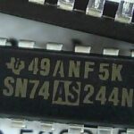 Texas Instruments SN74AS244N IC Octal Buffers And Line Drivers With 3-State Outputs DIP-20