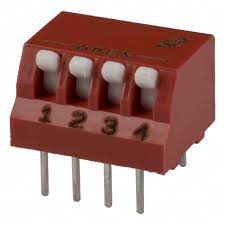76PSB04ST Grayhill Dip Switch SPST 150mA 30VDC 4 Position
