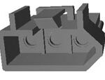 770783-1 TE Connectivity / AMP CONN PLUG POSI-LOC .25" 3POS .093