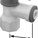 7953K55 Compact Polypropylene On/Off Elbow Valve for Water Trusted Distributor 7953K55 Compact Polypropylene On/Off Elbow Valve for Water