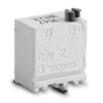 Trimmer; Max:10kohm +/- 1 0 % 0.25W; Voltage Rating :200V +/- 100 ppm/ C; Res istor Element Material:Ce rmet RoHS Manufacturer: BI