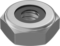 90101A007 Steel Thin Nylon-Insert Locknut