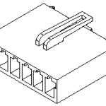 90331-1003 Molex Connector Power Supply Housing 6 Circuits