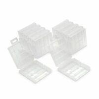 90442 Tenergy 10 AA Plastic 4-slot Battery Cases
