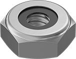 90633A007 Low-Strength Steel Thin Nylon-Insert Locknut 90633A007 Low-Strength Steel Thin Nylon-Insert Locknut