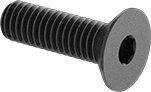 91294A193 Black-Oxide Alloy Steel Hex Drive Flat Head Screw 91294A193 Black-Oxide Alloy Steel Hex Drive Flat Head Screw