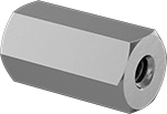 91780A164 Female Aluminum Hex Standoff