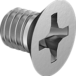 92010A112 Steel Phillips Flat Head Screw