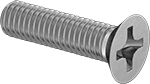 91771A109 7/16" Steel Phillips Flat Head Screw
