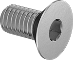 92125A126 Steel Flat Screw
