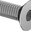 92125A128 Stainless Steel Flat Head Screw - Image 2
