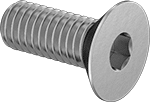 92125A128 Stainless Steel Flat Head Screw