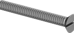 92451A115 Brass Slotted Flat Head Screw