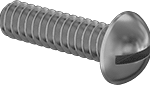 92453A148 Round Head Slotted Screw