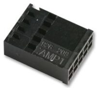 TE Connectivity AMP/TYCO 926209-3 CONNECTOR HOUSING DUAL-ROW LOCKING CLIP 6 POS 2.54mm Crimp - Image 2