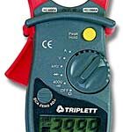 True RMS AC/DC Clamp-On Meter w/ Temp.- Cap.- Freq. & Backlit Display
