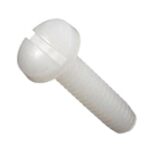 9336 Keystone Screws Machine Nylon Pan Head Slot Drive 6-32
