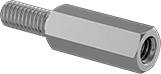 93655A471 Male-Female Threaded Hex Standoff 93655A471 Male-Female Threaded Hex Standoff