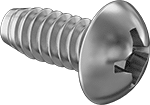 93878A106 Rounded Head Thread Forming Screw