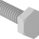 94613A148 Nylon Hex Head Screw