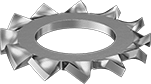 95060A330 Steel External-Tooth Lock Washer
