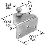 9512K92 Ball Stud Mounting Bracket