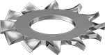 95584A203 Steel External-Tooth Lock Washer
