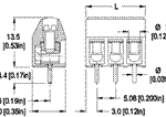 WECO 960-DS/02 Screw Connectors for Printed Circuit