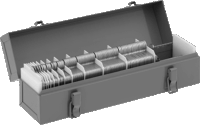 97235K835 Steel Slotted Shim Set - Image 2