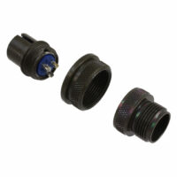 Amphenol 97-3106A-14S-7S MIL Spec Circular Connector 3 Position Female Silver Plated MIL-DTL-5015 - Image 2