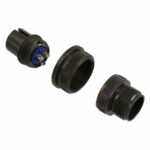 Amphenol 97-3106A-14S-7S MIL Spec Circular Connector 3 Position Female Silver Plated MIL-DTL-5015